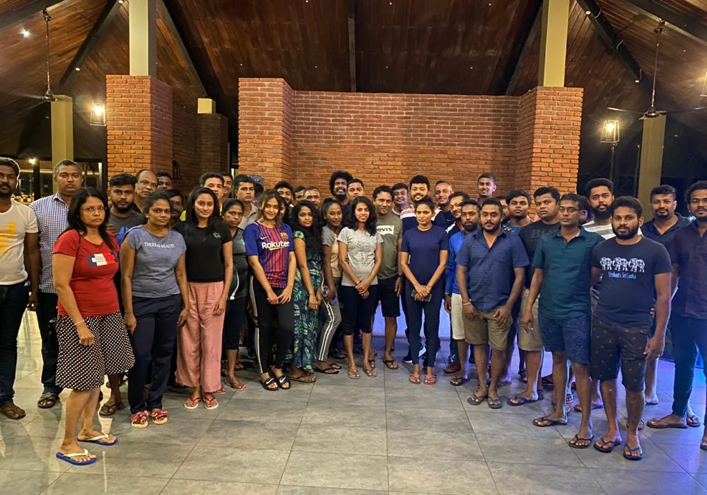 The Odiliya Team outbound training session!
